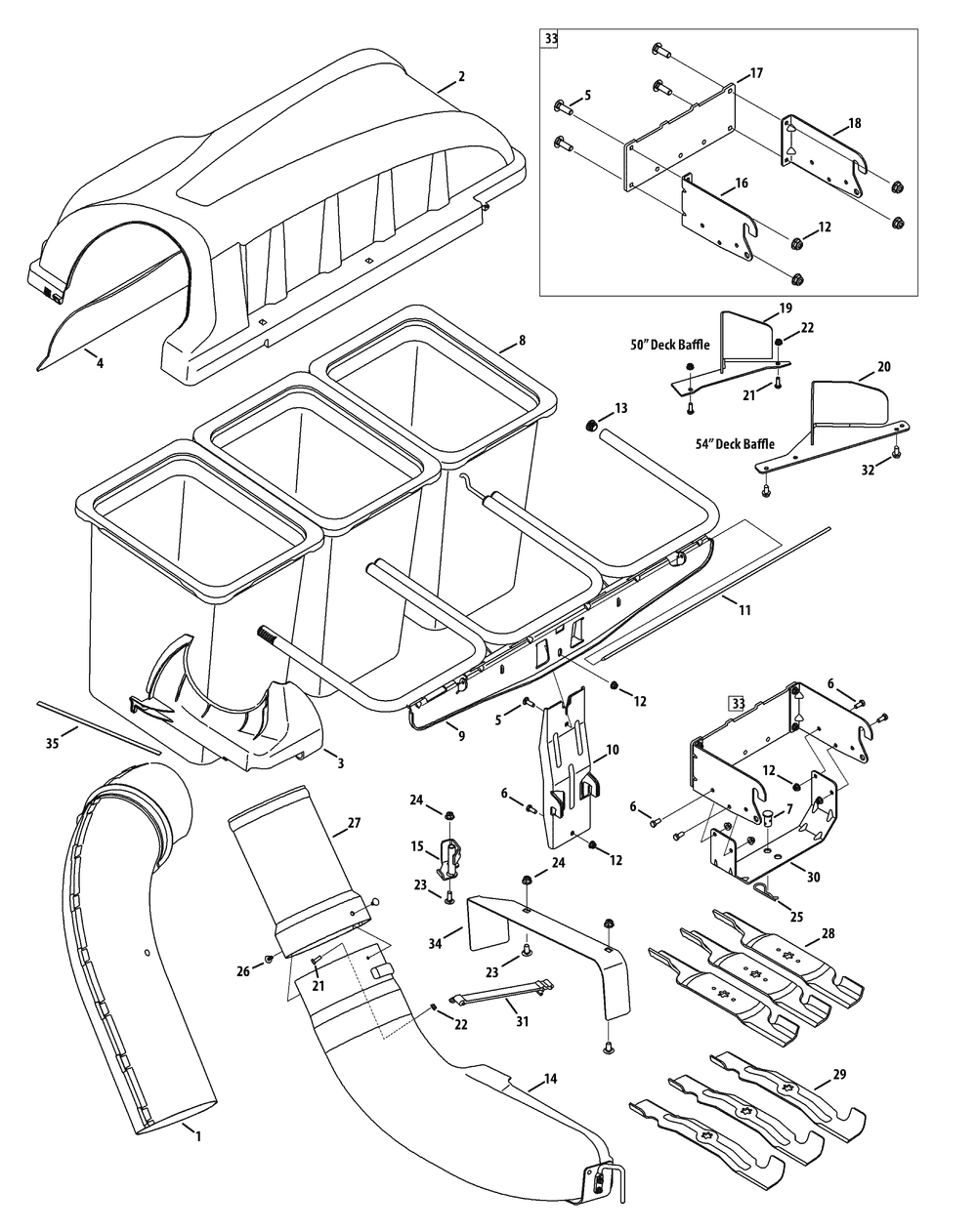 General Assembly 2013 And Before Diagram and Parts List for 19A40002 100 Cub Cadet Lawn Tractor
